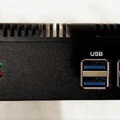 小型ファンレス静音PC Corei5 メモリ16GB SSD500GB Windows11の画像