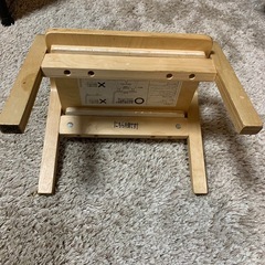 キコリのこいす　子供　椅子の画像