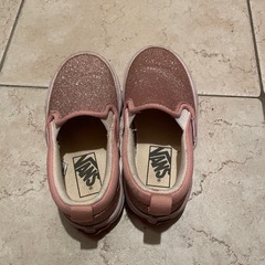 vans ピンクスニーカー　サイズ16cm