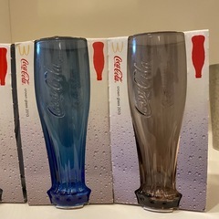 コカコーラ　限定グラス四つの画像