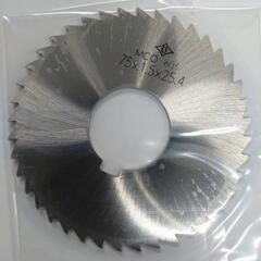  丸鋸 オカザキ 丸ノコ 75×1.5×25.4 カッター ミーリングカッター 小径メタルソー の画像