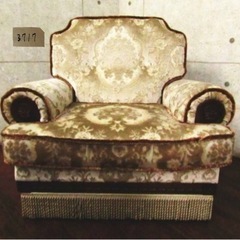 karimoku/カリモク■最高級■金華山織り■1人掛けソファ■定価20万■