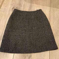 grezzo ミニスカート 古着　白黒
