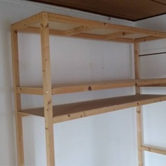 ハンドメイド棚の画像