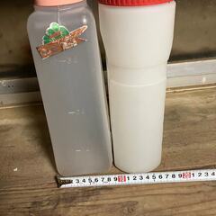 昭和レトロ麦茶ポット　プラスチックポット　レトロポップ　2個セットの画像