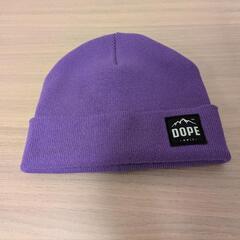 引取限定富山市美品3時間使用のみDOPE SNOWスウェーデン製24-25モデルビーニービビッドパープルフリーサイズバートンの画像