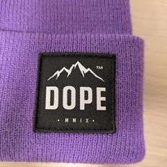 引取限定富山市美品3時間使用のみDOPE SNOWスウェーデン製24-25モデルビーニービビッドパープルフリーサイズバートンの画像