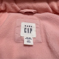 ベビーギャップ BABY GAP ダウンロンパース 防寒着の画像