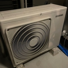 アイリスオーヤマ　エアコン　室外機の画像