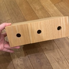 無印良品 木製小物収納 の画像