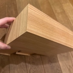 無印良品 木製小物収納 の画像