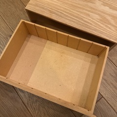 無印良品 木製小物収納 の画像