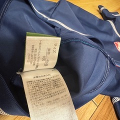 CROCS ネイビー ラッシュガード 100cmの画像