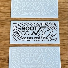 ROOTCO.公式ステッカーの画像