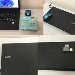 🍀【超美品】ノートパソコン【NEC】 コア5・8世代搭載 高速SSD「Win11・Office2021」管理No7②の画像