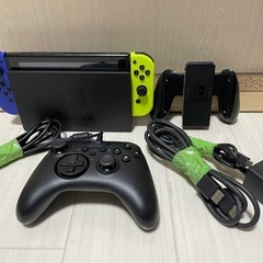 動作OK 任天堂Switch本体　コントローラー2個付き　ニンテ...