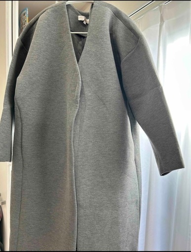 グレー　アウター　スウィートマミー