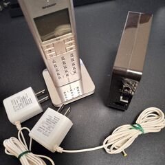 【中古美品】シャープ　JD-XF1CL-N　デジタルコードレス電話機