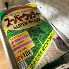 【処分価格】猫砂 スーパーウッディ 12L × 4