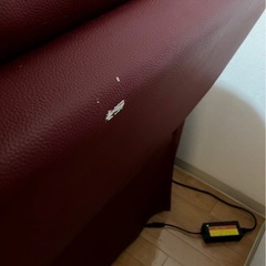 値下げ！美品 ニトリ 電動リクライニング ソファーの画像