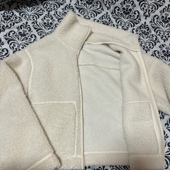 h&m ボアジャケット レディースの画像