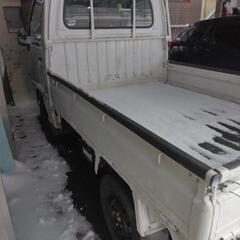 札幌発　スバル　サンバー　軽トラック　切替4WD　 車検あります。の画像