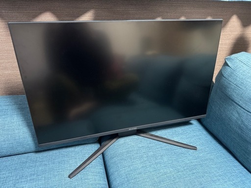 アイリスオーヤマ　パソコンモニター　31.5インチ　比較的綺麗