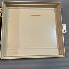 仮設分電盤 WB-12AJ使用 漏電ブレーカー40AT コンセント３回路 電線IV2mm　中古品の画像