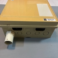 仮設分電盤 WB-12AJ使用 漏電ブレーカー40AT コンセント３回路 電線IV2mm　中古品の画像