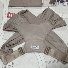 コニーkonnyフレックスサマーベージュ抱っこ紐の画像