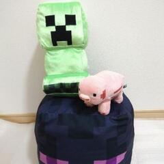 マインクラフト　BIGサイズ　ぬいぐるみ