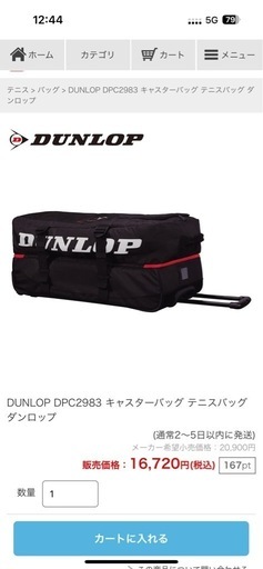 テニスキャリーバック