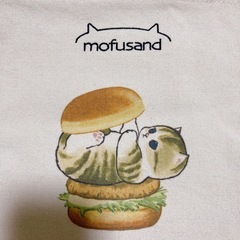 mofusand トートバッグ バーガーにゃんの画像