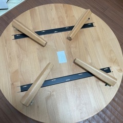 ISSEIKI 新品　98㎝ラウンドテーブルの画像