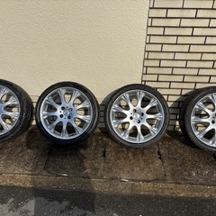 アルミホイールタイヤ付き17インチ
の画像