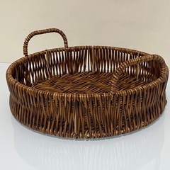美品 カゴ 果物 小物入れの画像