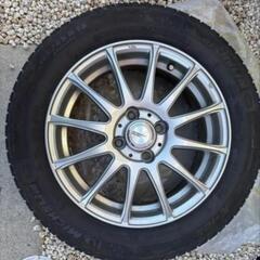 アルミホイール　スタッドタイヤ（４本）