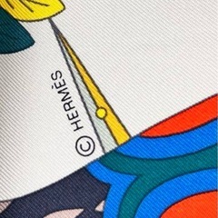未使用　HERMES エルメス カレ 90 四季の祭典の画像