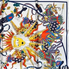 未使用　HERMES エルメス カレ 90 四季の祭典の画像