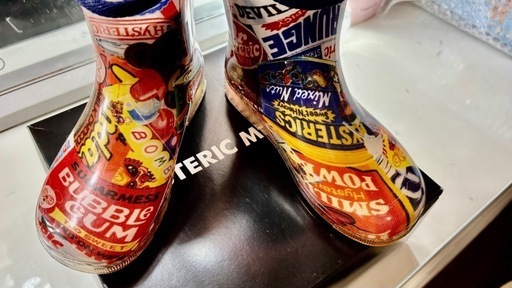 ヒステリックミニ お菓子柄 長靴　　