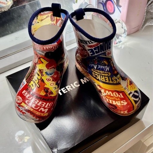 ヒステリックミニ お菓子柄 長靴