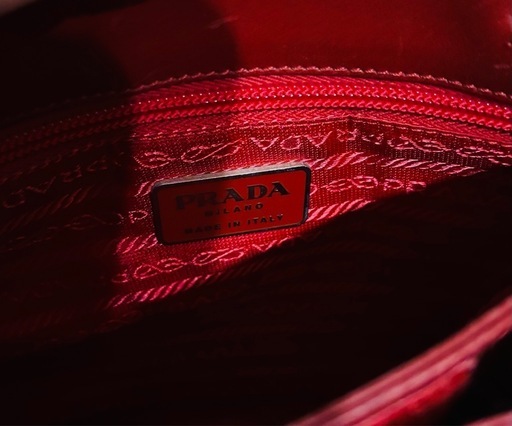 PRADA キャンバス ハンドバッグ