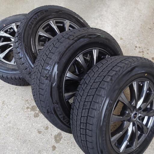 美品！ 215/55r17 スタッドレス.ホイール4本セット 特価 215／55R17 スタッドレスタイヤ＆アルミホイールセット スタッドレス