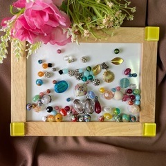 アクセサリー用ビーズまとめ売りセット『約50個おまけ付き