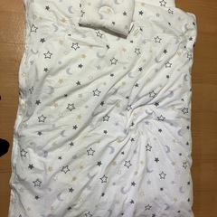 折り畳みベビー布団　+防水シーツ2枚