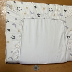 折り畳みベビー布団　+防水シーツ2枚の画像