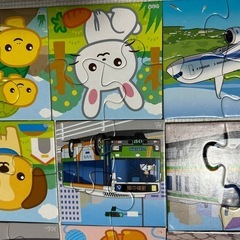 公文　幼児用パズル14枚の画像