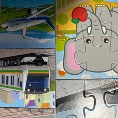 公文　幼児用パズル14枚の画像