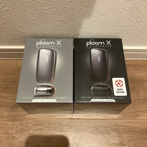 ploom  シルバー、ブラック2つセット新品未開封