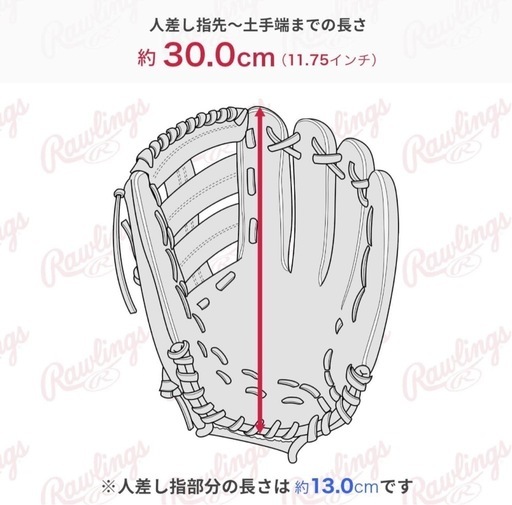 ローリングス  グローブ  新品未使用  軟式用　オールラウンド用　湯揉み型付けします
